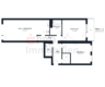 Kapitalanlage in Schafbrücke mit Balkon und Garage - 3ZKB - Grundriss