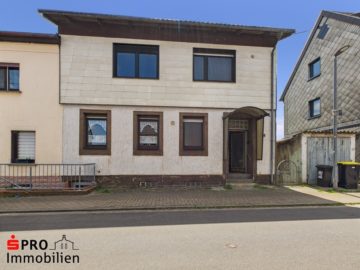 Reihenhaus mit Entwicklungspotenzial in ruhiger Lage, 66583 Spiesen-Elversberg, Reihenendhaus