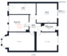 Wiebelskirchen: Ein-/Zweifamilienhaus mit Garten und Garage - Grundriss Erdgeschoss